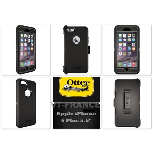 Coque Anti Choc Otterbox Defender Pour Iphone, Couleur: Noir, Smartphone: Iphone 6/6s Sku:77-52176