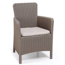 Keter Chaise De Salle À Manger De Jardin Trenton Cappuccino 226454