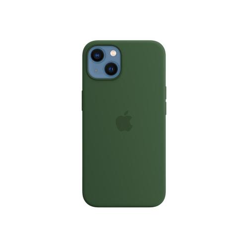 Apple - Coque De Protection Pour Téléphone Portable - Avec Magsafe - Silicone - Trèfle - Pour Iphone 13