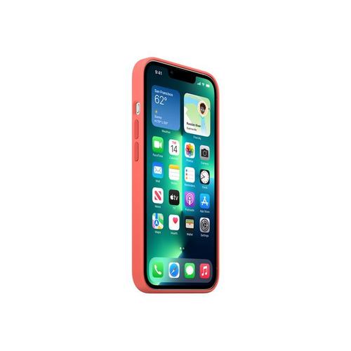 Coque en silicone pour iPhone 11 Pro Max - Pamplemousse - Apple (FR)
