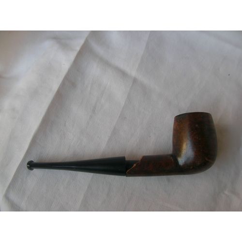 Ww2 France Pipe A Fumer Personnalisée Francaise Gravure Ancre De Marine " Bruyere Garantie "