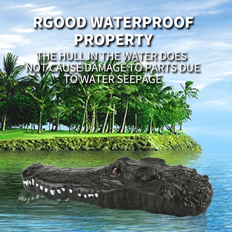 Bateau De Crocodile Tlcommand, 2.4g, Flottant, Jouet De S... - 2