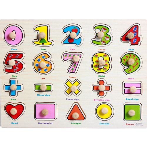 Jeux Éducatif D'encastrement En Bois 3d Montessori, Puzzle Planches À Main De Pièces À Encaster Sur Les Thèmes Animaux, Fruits Et Dessins Animés