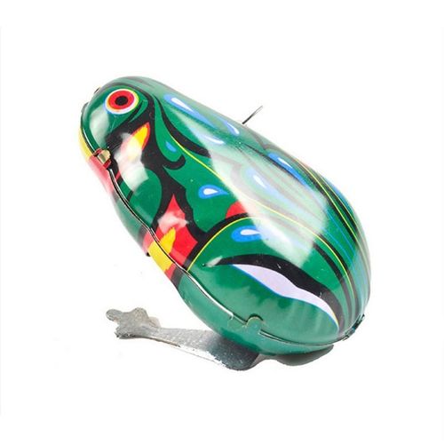 Jouet Mécanique En Fer Pour Enfants, Jouet Rétro, Grenouille Sautante, Puzzle Éducatif, Cadeau Pour Bébé