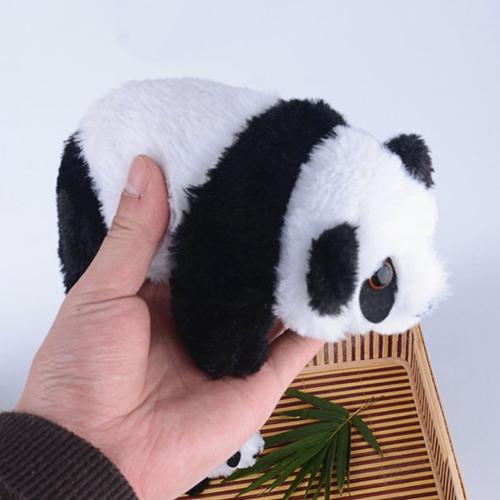Adorable Animal Musical Électrique Marche Panda En Peluche Peluche Poupée Cadeau Éducatif Pour Bébé Enfants Cadeau
