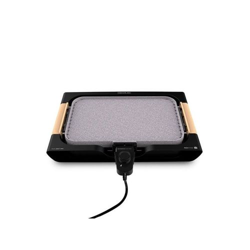 Plancha Gril Électrique 2 En 1 Marron Noir