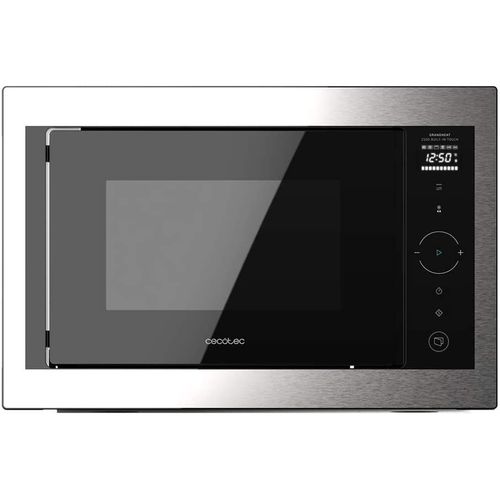 Micro-Ondes Encastrable Numérique De 25l 900w Gris Noir