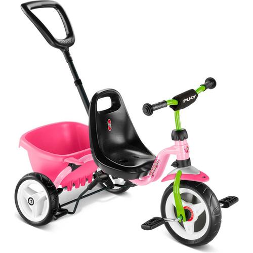 Tricycle Enfant Ceety Avec Des Pneus Confort - Rose Vert