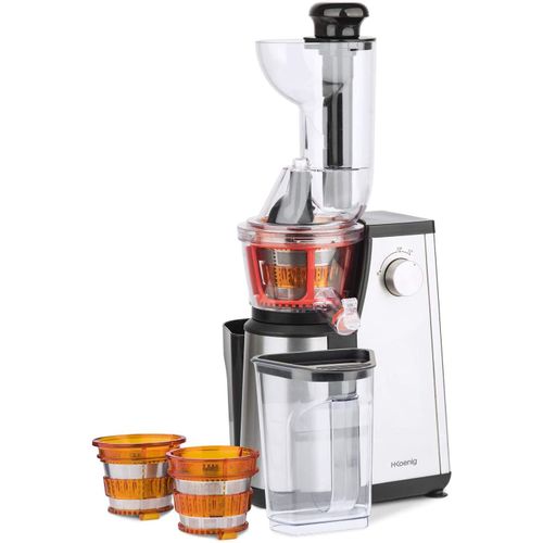 Extracteur De Jus De Fruits Et Légumes 400w Gris Noir