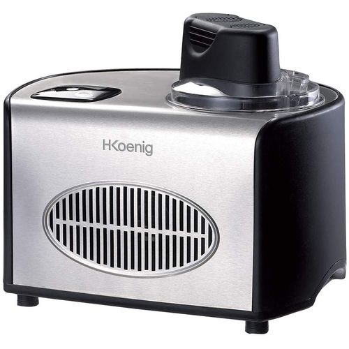 Sorbetière Turbine À Glace Professionnelle De 1,5l 150w Gris Noir