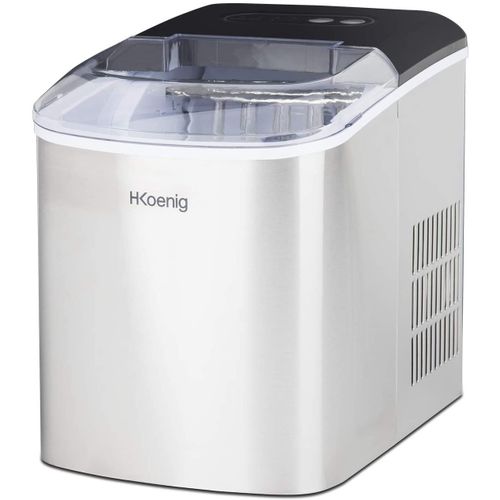 Machines À Glaçon De 2,1l 120w Gris Noir