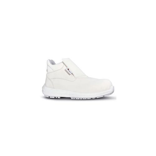 Chaussure De Sécurité Haute Shine Grip S2 Src White68 And Black U-power