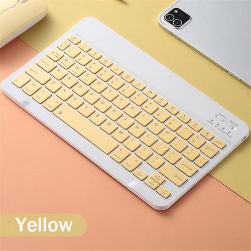 Clavier Et Souris Sans Fil Bluetooth Mini Clavier Ipad Espagnol