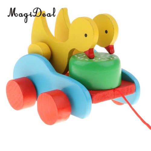 Puzzle En Bois Pour Enfants, Coq, Canard, Pic De Riz, Artisanat, Jeu, Jouet D'apprentissage Pour Bébé, Activité De Marche
