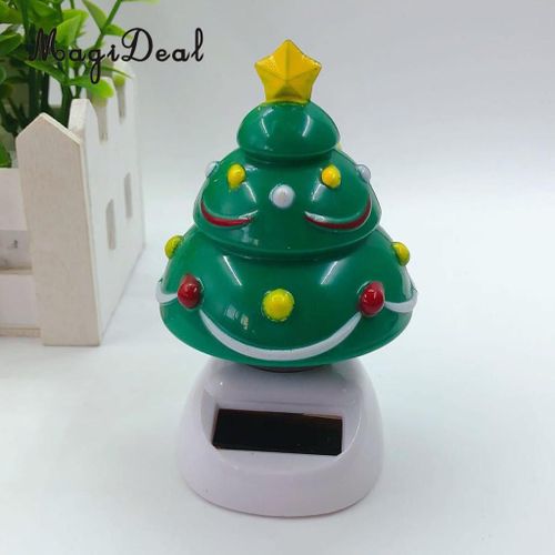 Jouet De Sapin De Noël En Danse À Énergie Solaire, Décoration D'intérieur De Voiture, Maison