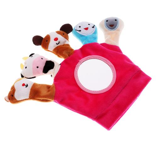 Sac De Rangement Pour Garçons Et Filles, Animaux, Marionnettes De Ferme, Zoo, Jouets Pour Les Doigts, Remplissage De Sac De Fête, Cadeaux Pour Enfants