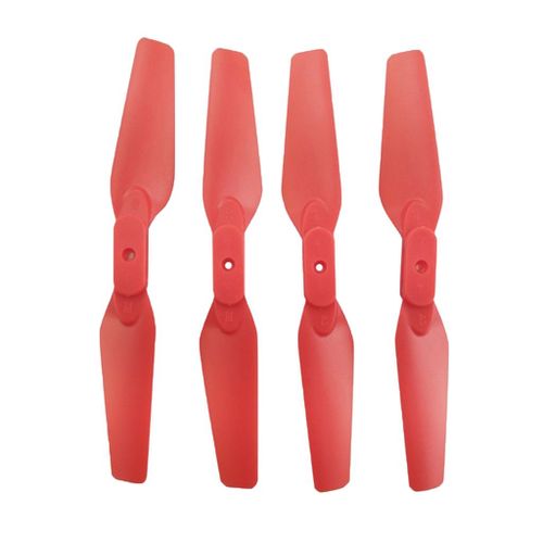 Hélices De Drone Pour E58 S168 Jy019, 4 Pièces De Rechange Pour Quadcopter, Rouge-Générique