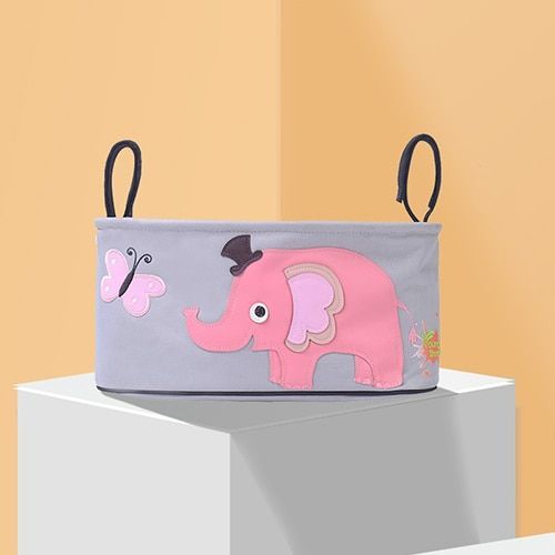 Sacs Multifonctions Pour Poussette De Bébé, Organisateur De Poussette, Porte Bouteille, Sacs À Couches, Dessin Animé Animal 9 Style, Sac Suspendu