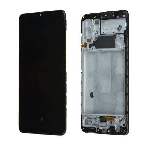 Ecran Noir Origine Samsung Galaxy A32-4g Vitre + Ecran Lcd Sans Batterie