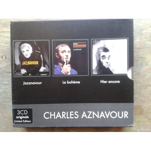 Charles Aznavour 3cd Originals Limited Edition