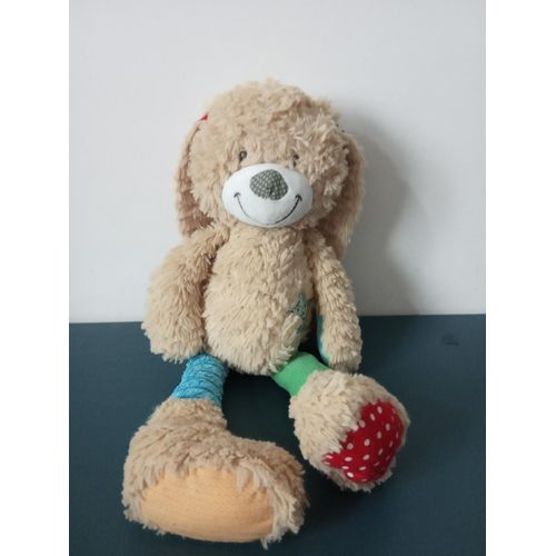 V5/ Peluche Doudou Lapin Multicolore Simba Toys Bénélux
