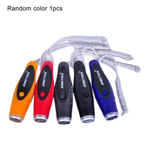 Sifflet Électronique Avec Bouton Et Batterie, Couleur Aléatoire, Pour Entraînement D'arbiers, Jeu De Basket Ball, Survie