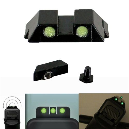 Viseur À Points Verts Pour Glock 17/19, Lunette De Vision Nocturne De Chasse, Vue De Précision Pour G17 G19 G22 G23