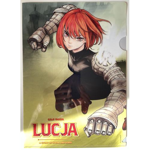 Pochette Plastique Para Bd Manga Lucja, A Story Of Steam And Steel (Coji Inada) - Vega Edition