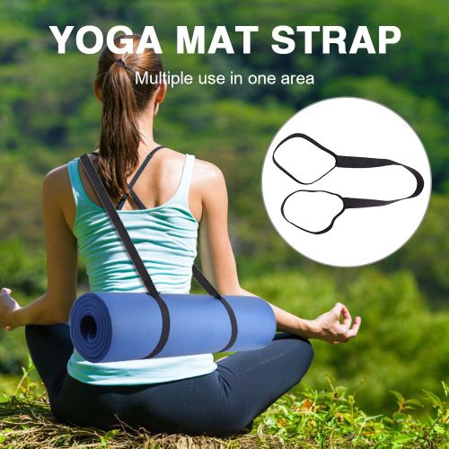 Sangle Extensible Pour Tapis De Yoga, Ceinture Réglable, Épaule Pour L'entraînement, Décoration Confortable