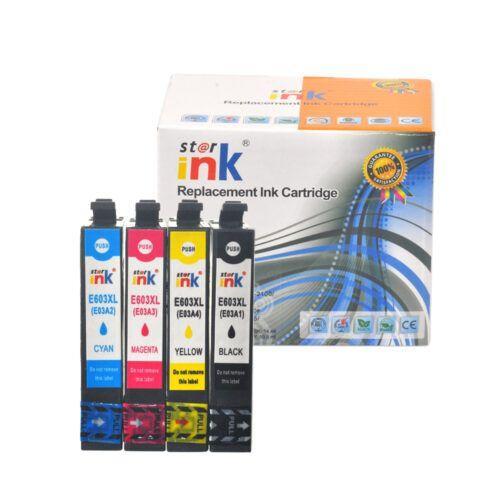 FOXINK 603XL Cartouche d'encre Compatible pour Epson 603 XL Cartouche 603  Encre Expression Home XP-2100 XP-2105 XP-3100 XP-3105 XP-4100 XP-4105  Workforce WF-2810 WF-2830 WF-2835 WF-2850 Imprimante : :  Informatique
