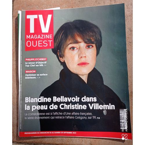 Tv Magazine 1807 : Blandine Bellavoir Dans La Peau De Christine Villemin