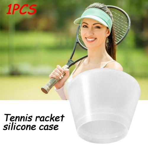 Étui En Silicone Pour Raquette De Tennis, 1 Pièce, Capuchon De Puissance