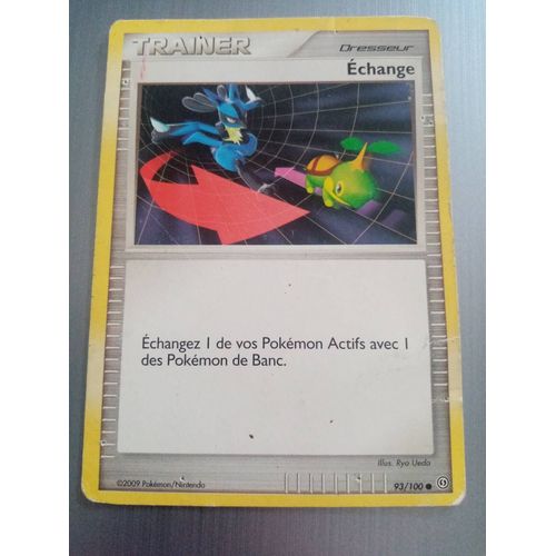 Carte Pokemon Diamant Et Perle - Tempete : Echange 93/100
