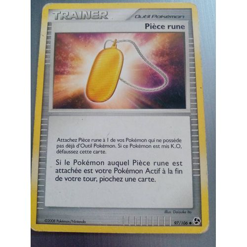 Carte Pokemon Diamant Et Perle - Duels Au Sommet : Pièce Rune 97/106