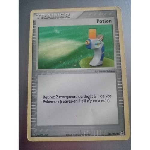 Carte Pokemon Ex - Espèce Delta : Potion 101/113