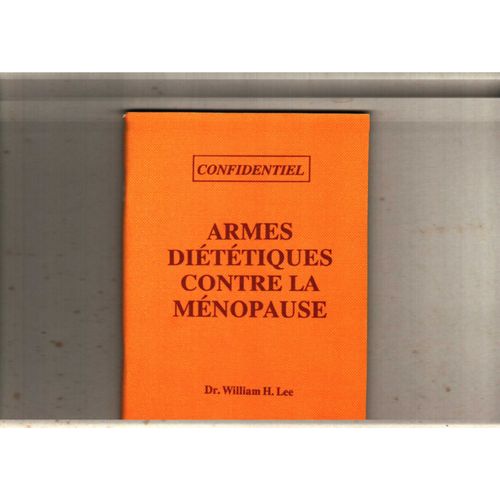 Armes Dietetiques Contre La Menopause