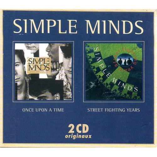 Coffret 2 Cd Simple Minds : Once Upon A Time + Street Fighting Years