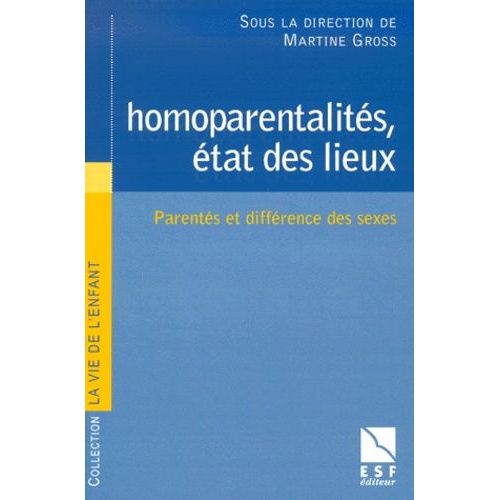 Homoparentalités, État Des Lieux - Parentalité Et Différence Des Sexes, Colloque Apgl 1999