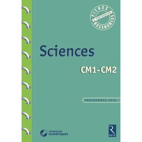 Sciences Cm1-Cm2 - Programme 2016 (1 Cd-Rom)