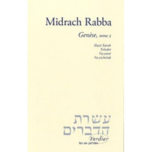 Midrach Rabba - Genèse, Tome 2
