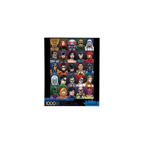 Dc Comics - Puzzle Faces (1000 Pièces)