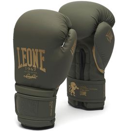 Gants Se Boxe Leone Gn059 Military14 Oz