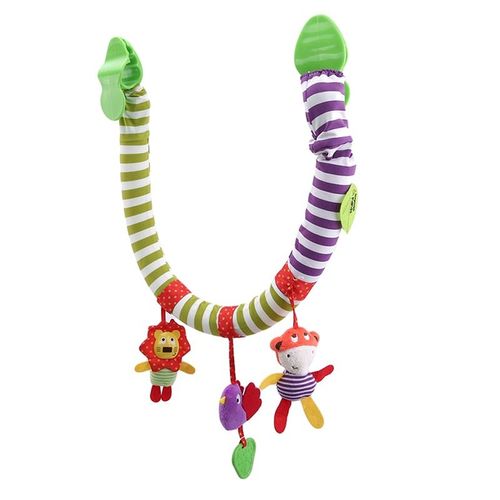 Bébé Bébé Berceau Poussette Jouet 0 12 Mois Peluche Hibou Papillon Coccinelle Musical Infantile Nouveau Né Lit Suspendu Bébé Hochet Doux Jeu