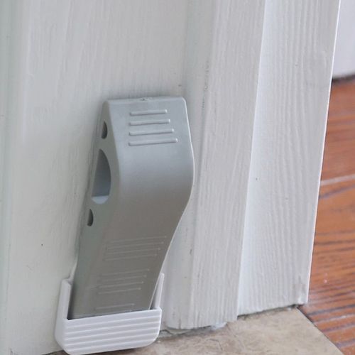 Bouchon De Porte Cale Plastique Porte Receveur Bloc Maison Bureau Enfants Sécurité Porte Bébé Protecteur De Sécurité Enfants Sécurité 4 Pièces/Ensemble