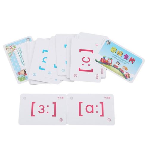 Cartes Anglaises Pour Enfants, 48 Pièces, Apprentissage, Jeux Éducatifs, Lettres Anglaises, Jouets Montessori, Cartes En Papier, Livres