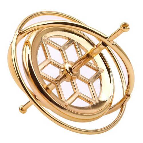 Gyroscope En Métal Classique, Jouet Éducatif Traditionnel D'apprentissage Pour Enfants, Espace Magique, Physique, Enseignement Des Sciences, Populaire
