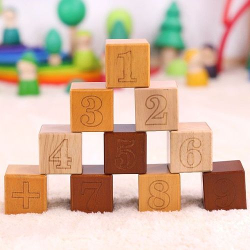 BRISKORE 100 Kit D'activités Cubes D'apprentissage Des Mathématiques, Blocs Jouets D'Éveil Mathématiques, Jouets Mathématiques Montessori, Pour Enfants 3