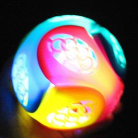Jouet lumineux boule de flyin assemblage boule de danse lumières