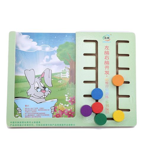 Puzzle Utile Pour Bébé, Jouets Éducatifs Précoces, Développement Du Cerveau Gauche, Droit, Logique, Entraînement, Jouet, Carte D'éducation Précoce