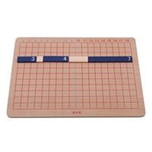 Mini Ensemble Créatif Pour Famille, Jouet Éducatif En Bois, Méthode Montessori, Matériel D'enseignement Des Mathématiques, Planche D'addition Et De Soustraction